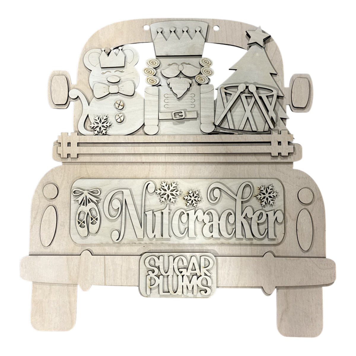 DIY 18" - 22" Nutcracker Sugar Plums Truck Insert or Trucks