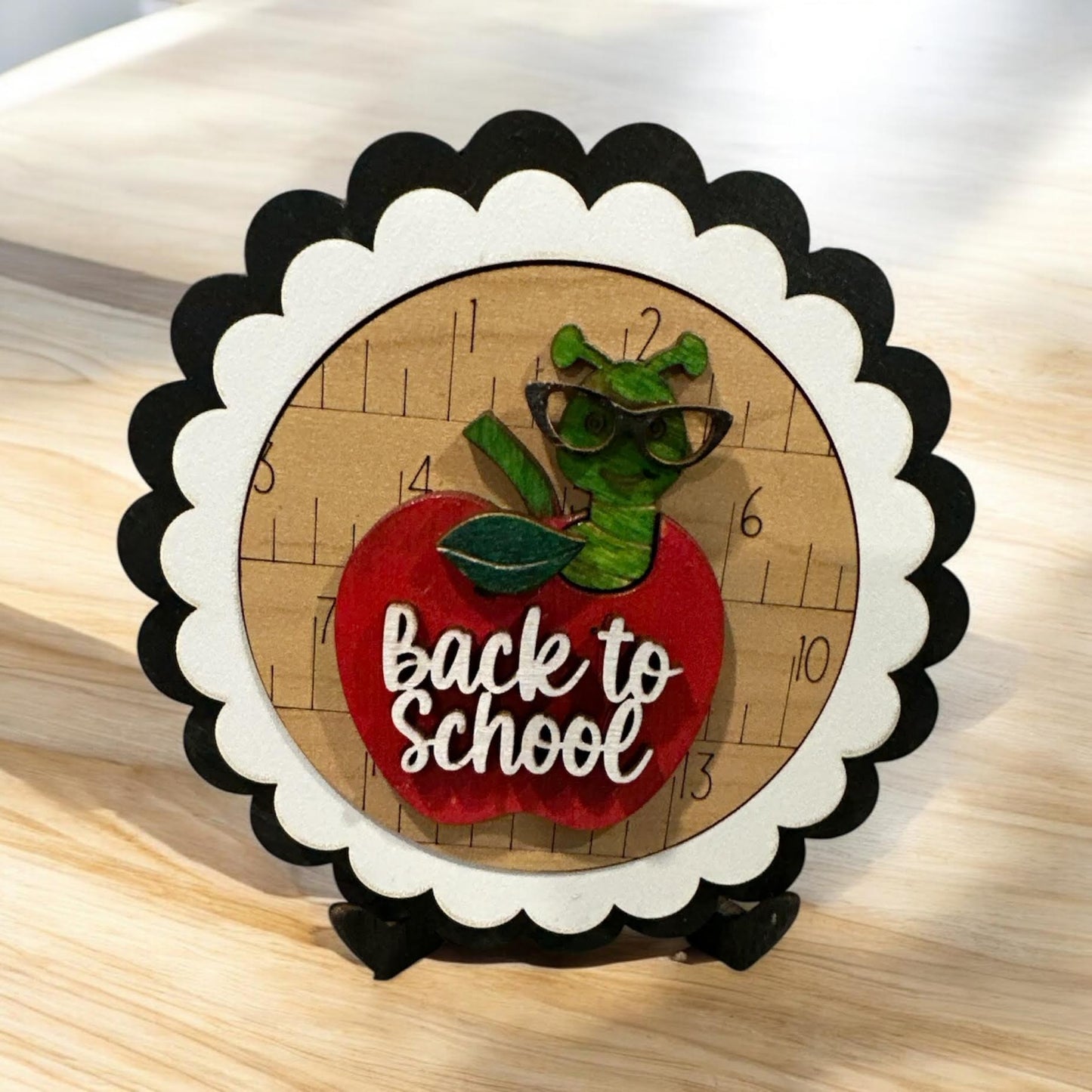 Back To School Scallop Sign