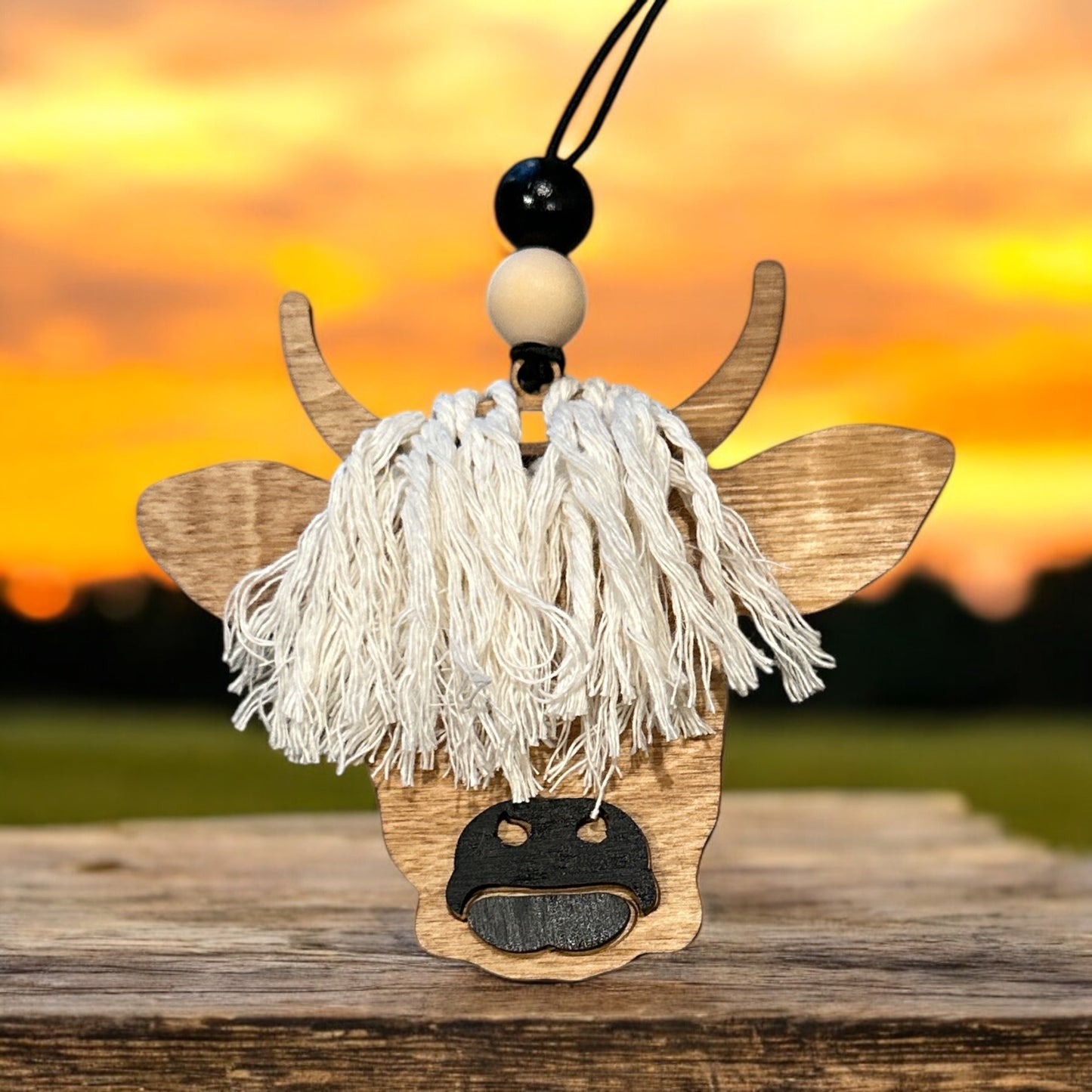 Highland Cow Car Charm | WS