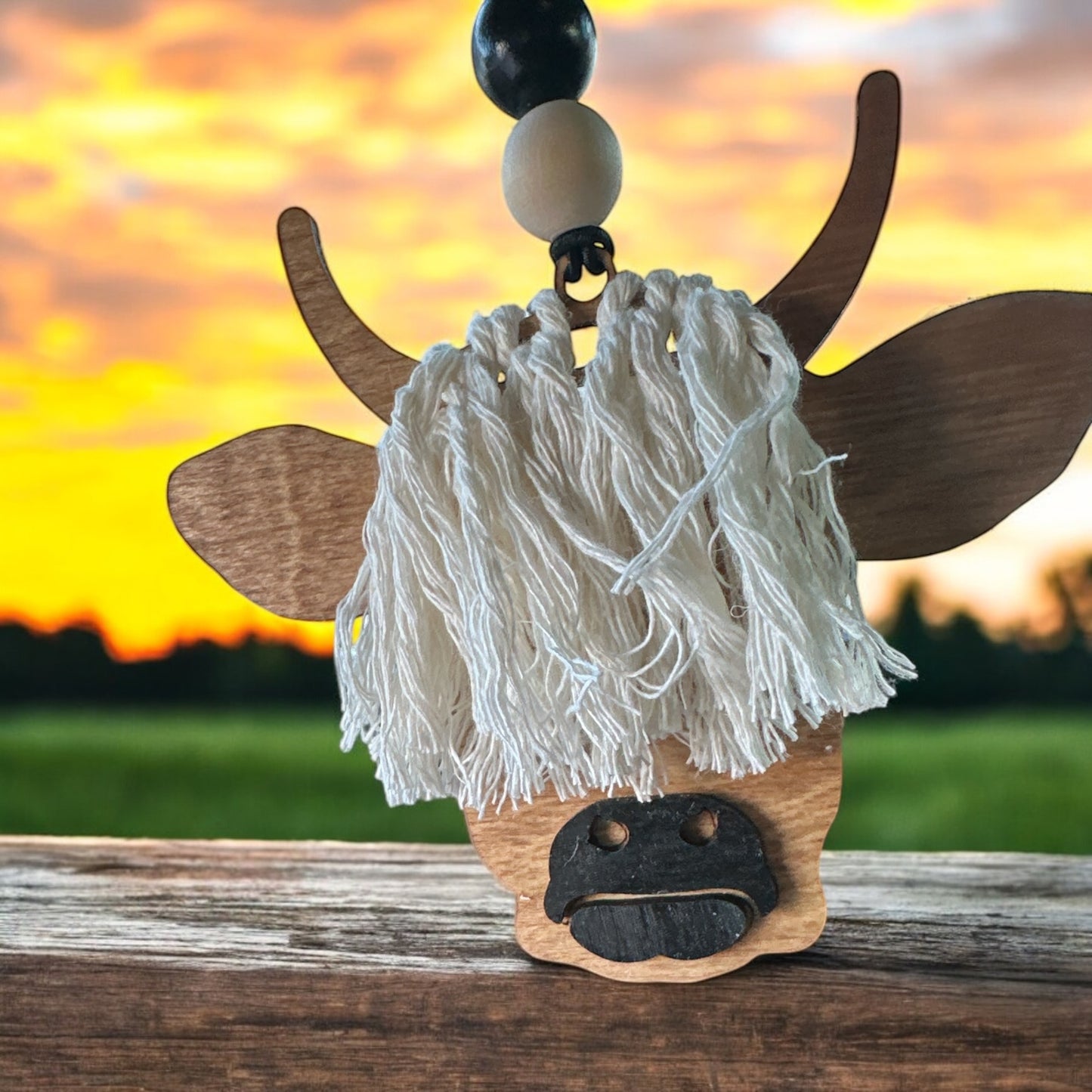 Highland Cow Car Charm | WS