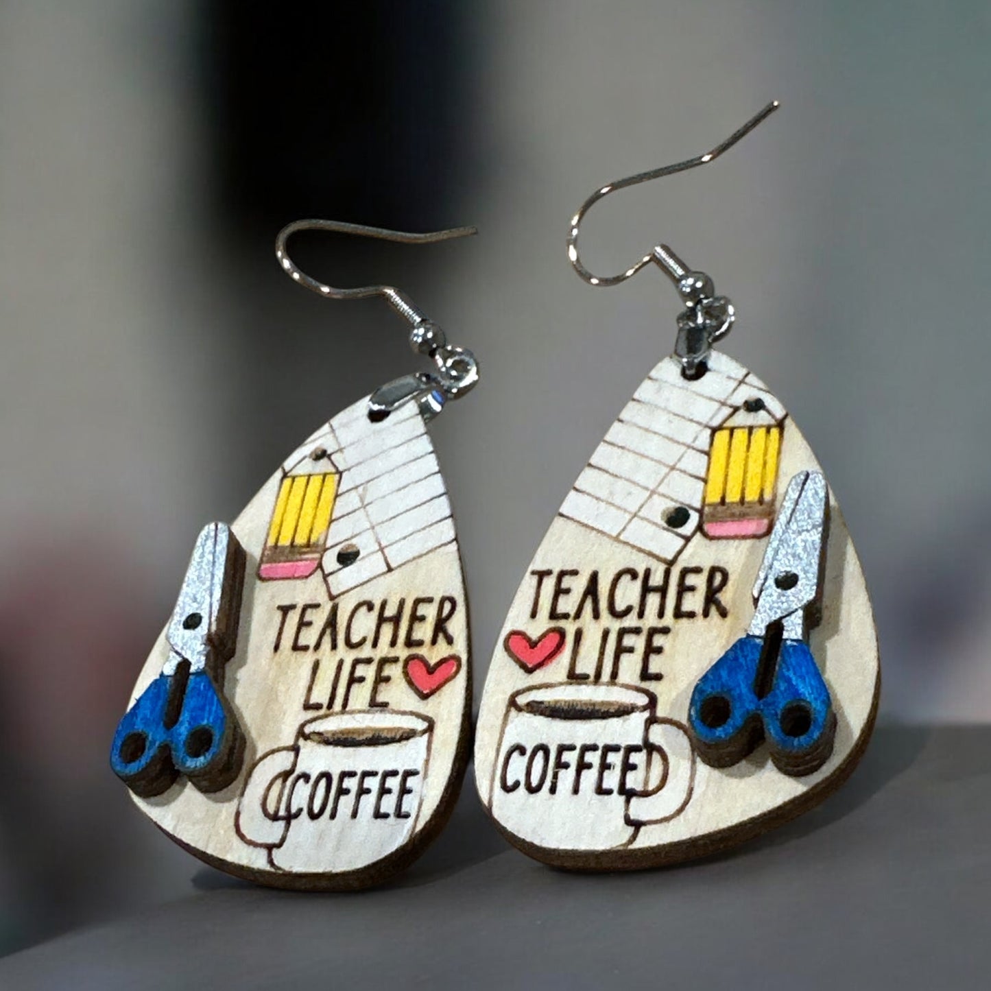 Teacher Life Earrings