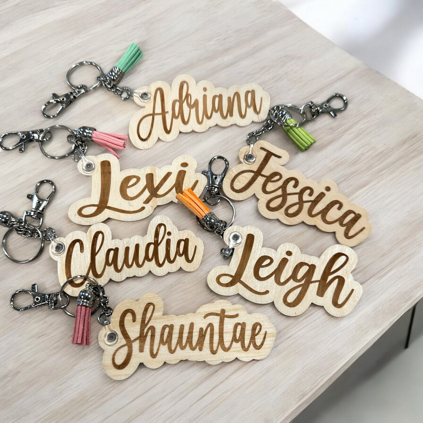 Custom Name Keychain