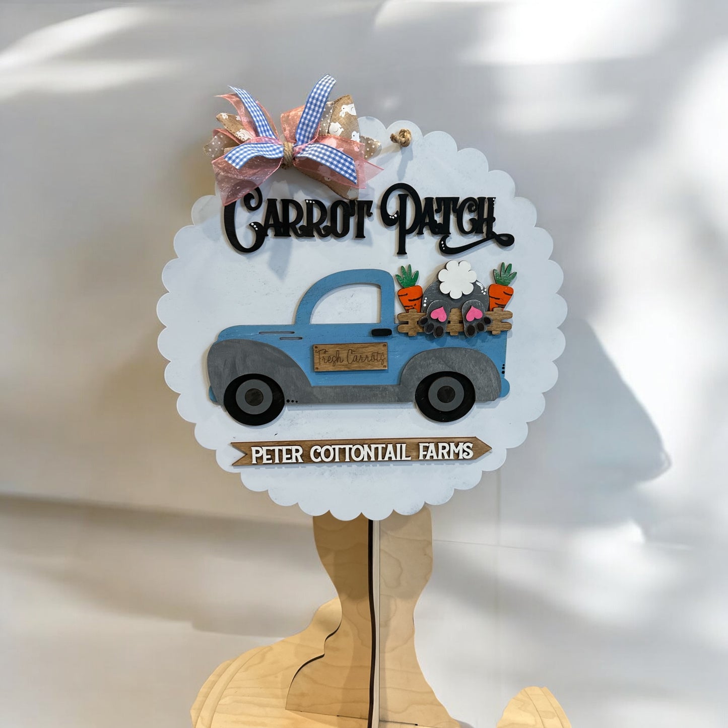 CARROT PATCH DOOR HANGER 16”