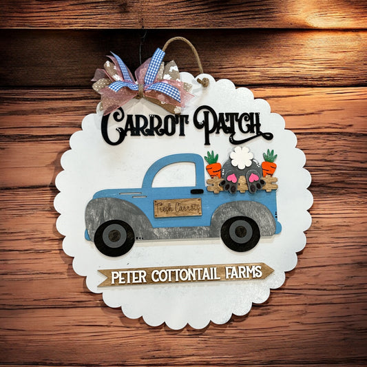 CARROT PATCH DOOR HANGER 16”