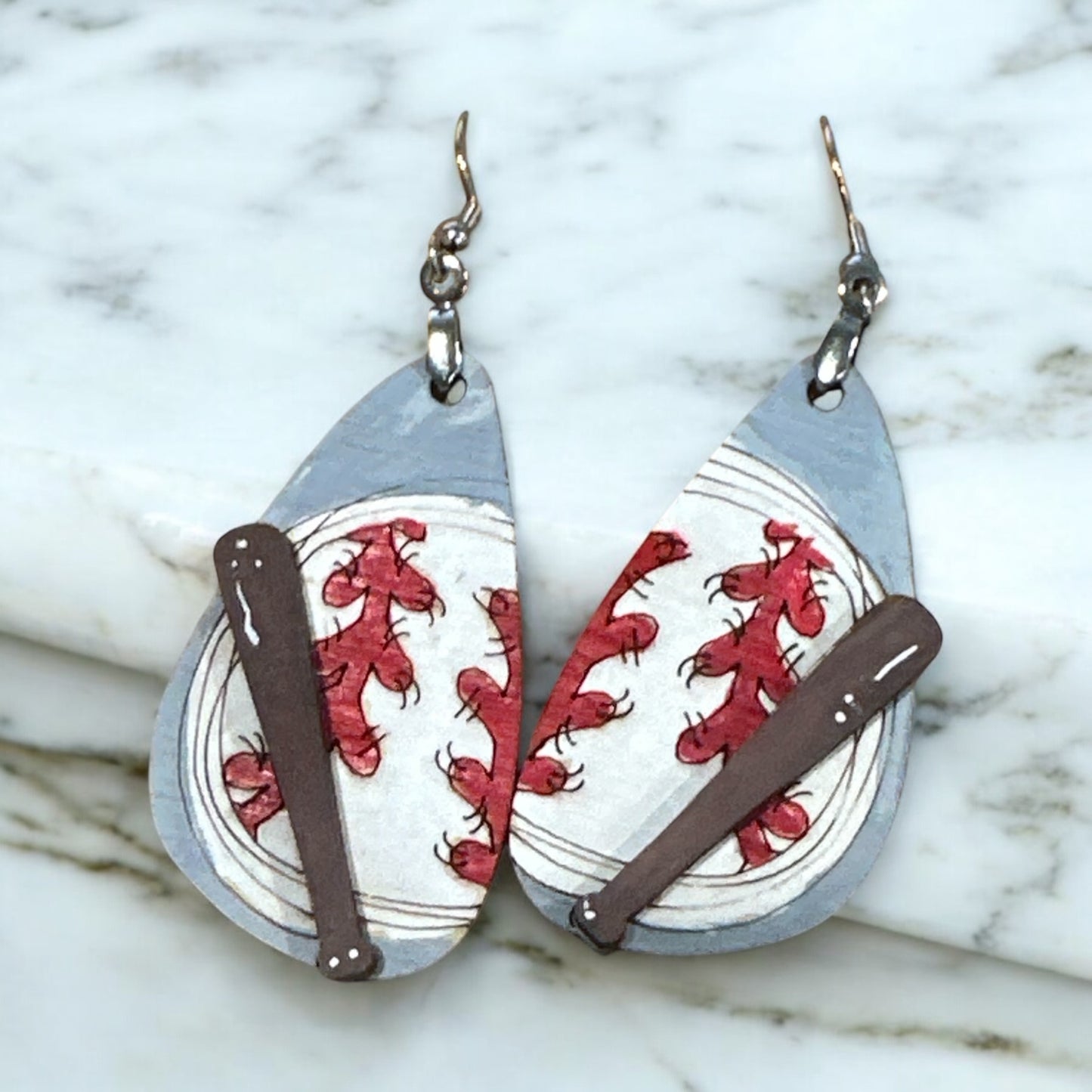 BASEBALL EARRINGS