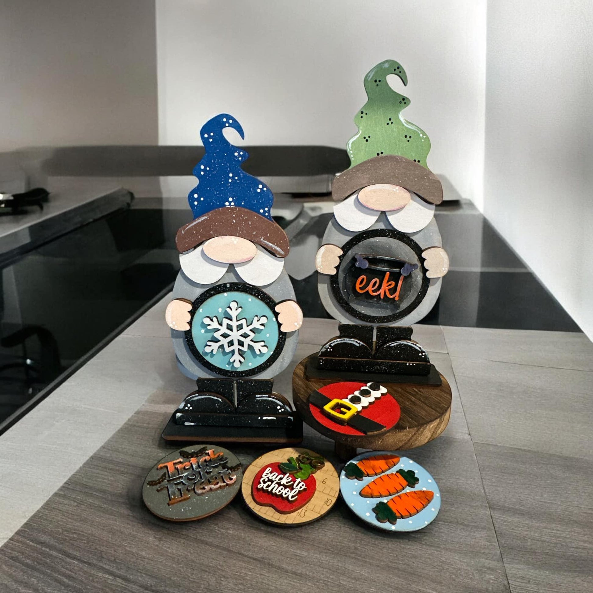 Gnome Seasonal, Interchangeable Gnome, Holiday gnome, Gnome Decor, Gnome, Home Decor, Shelf Sitter, Mother's Day gift, Gifts