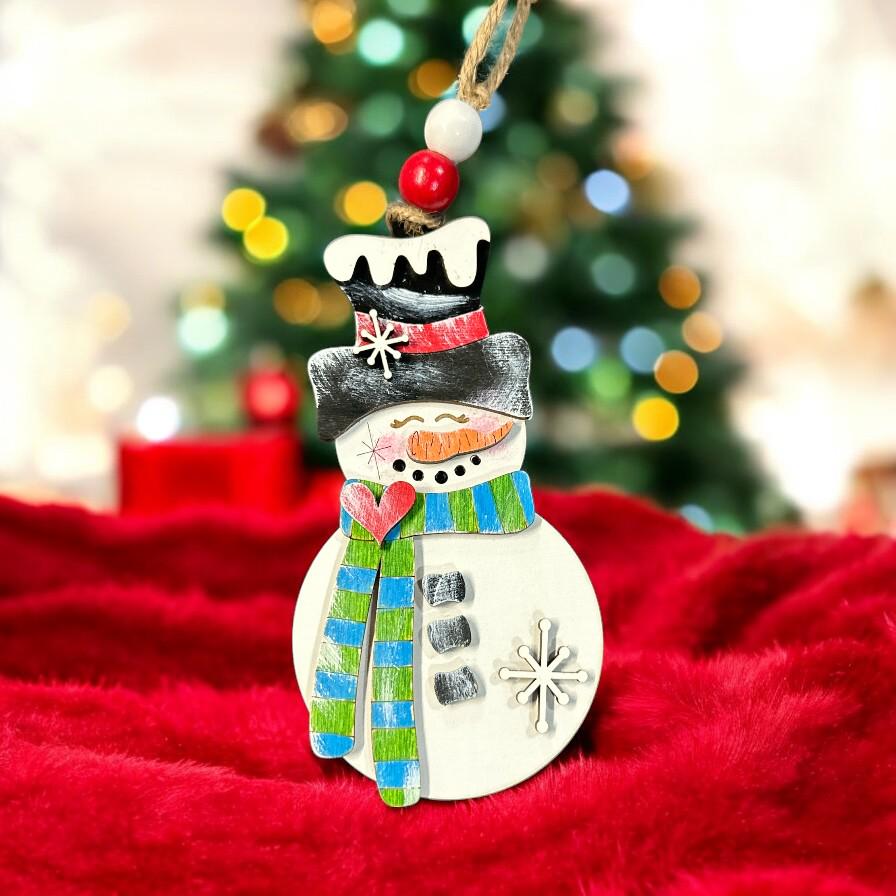 Snowman Ornament, Snowman, Star Light Star Bright Ornament, Gift Exchange Ornament, Christmas Ornament, Snowman, Whimsical Ornament, Snowman