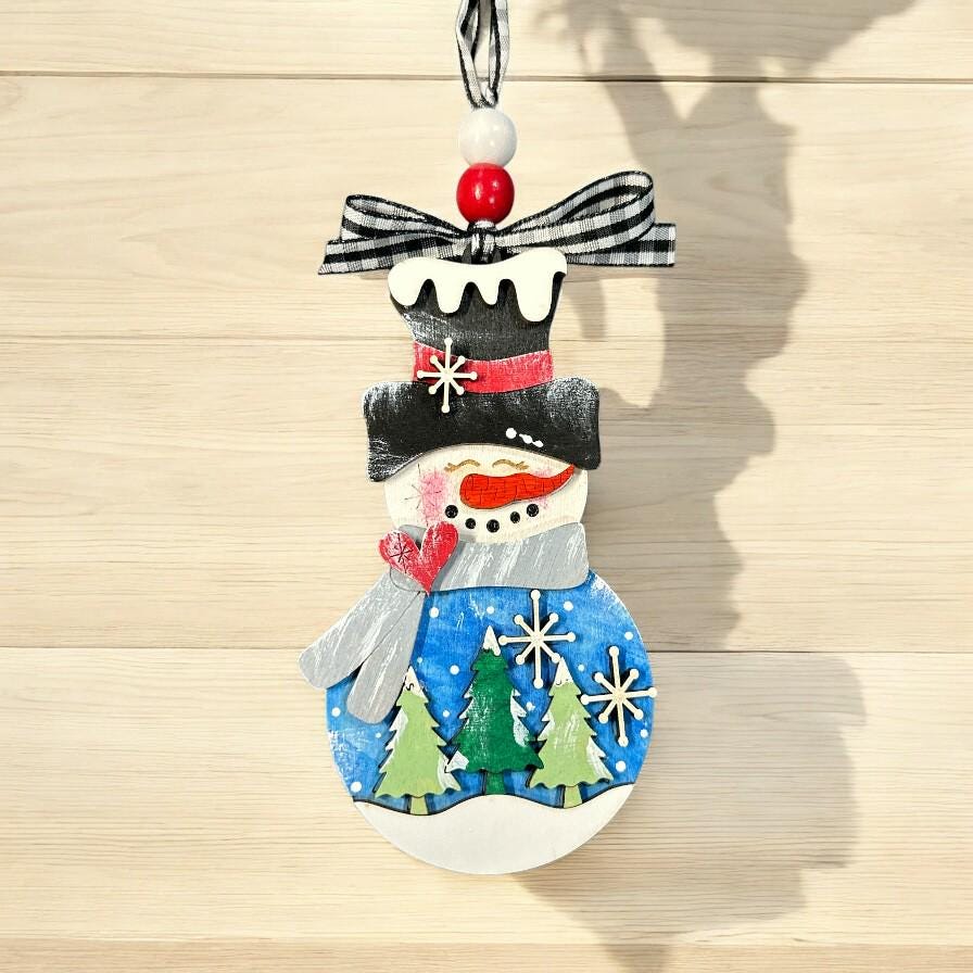 Snowman Ornament, Snowman, Star Light Star Bright Ornament, Gift Exchange Ornament, Christmas Ornament, Snowman, Whimsical Ornament, Snowman