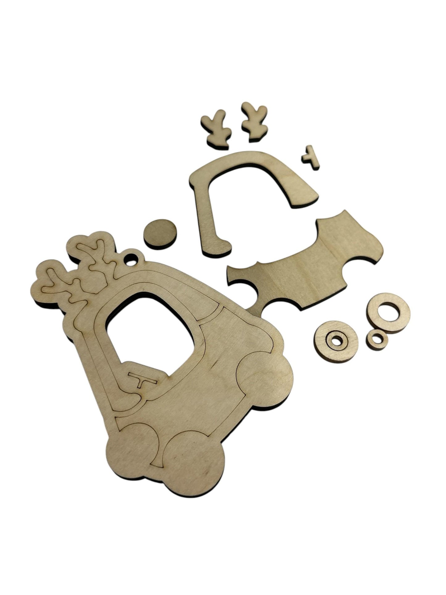 Personalized Mini Coupe Ornament: DIY Christmas Tree Decoration