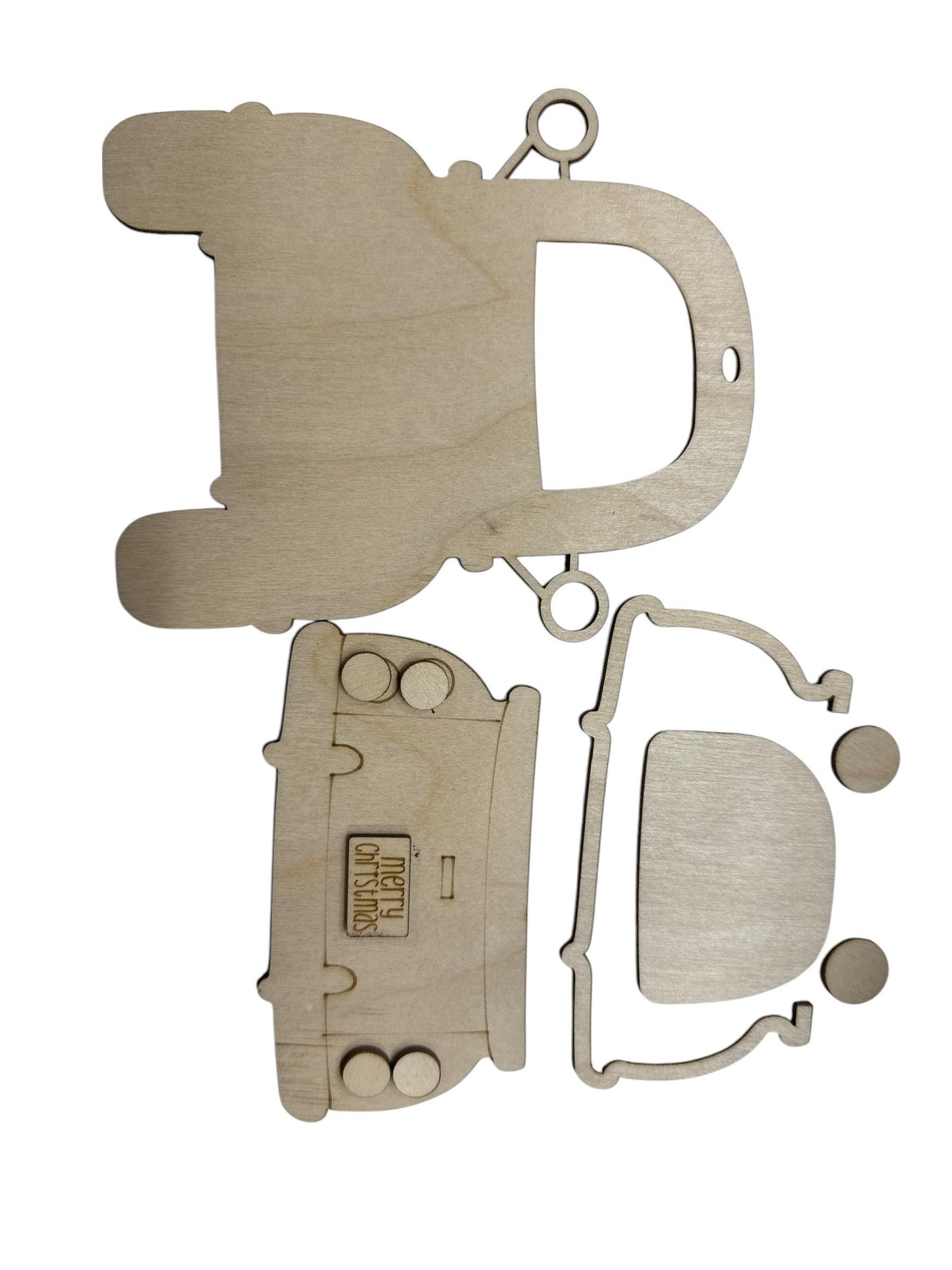 Personalized Truck Gift Card Holder: DIY Ornament