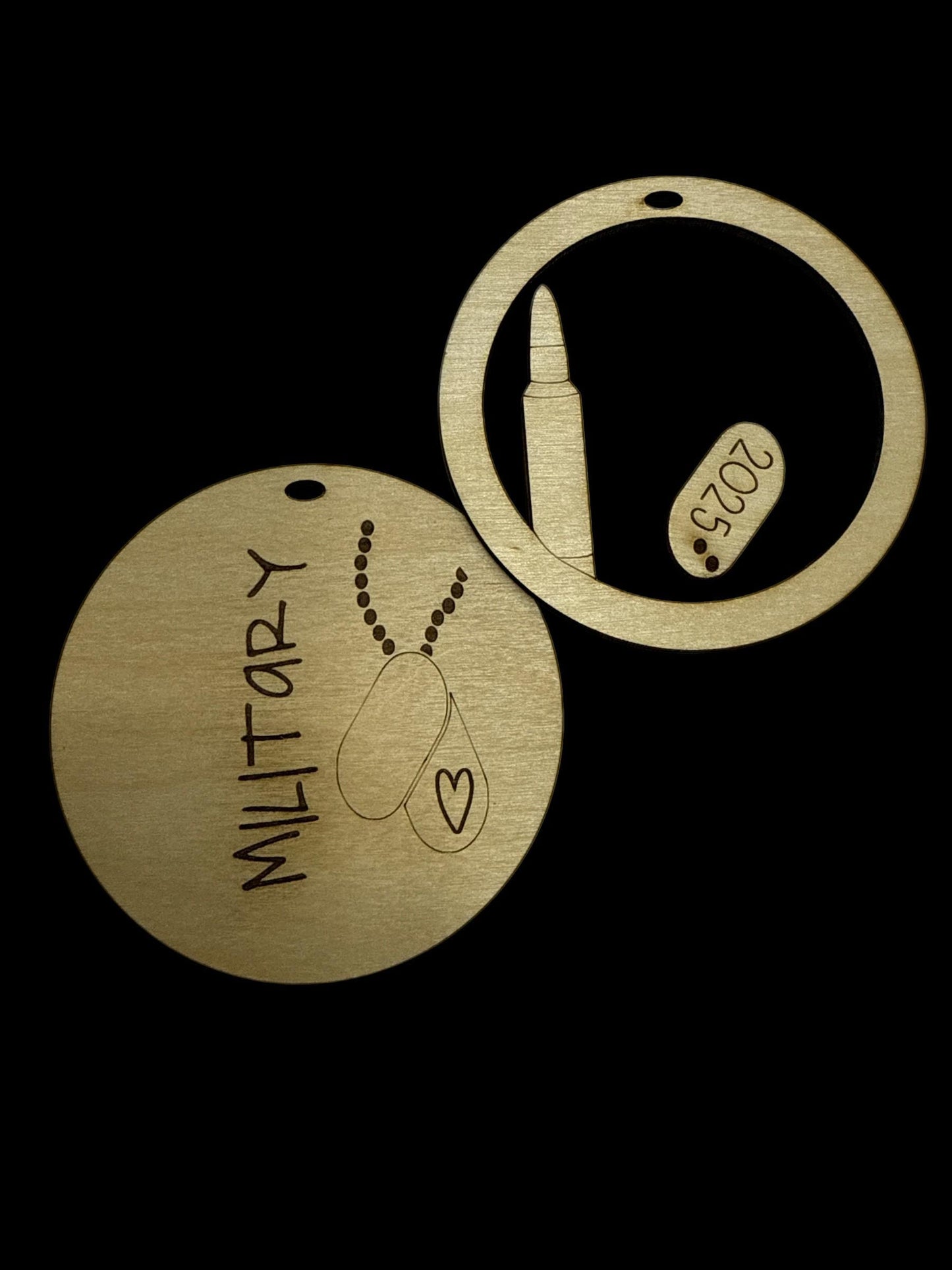 DIY Military Ornament, Wooden Car Charms, Unfinished, DIY Unfinished, Blank Charm Military, Custom design, Custom Design