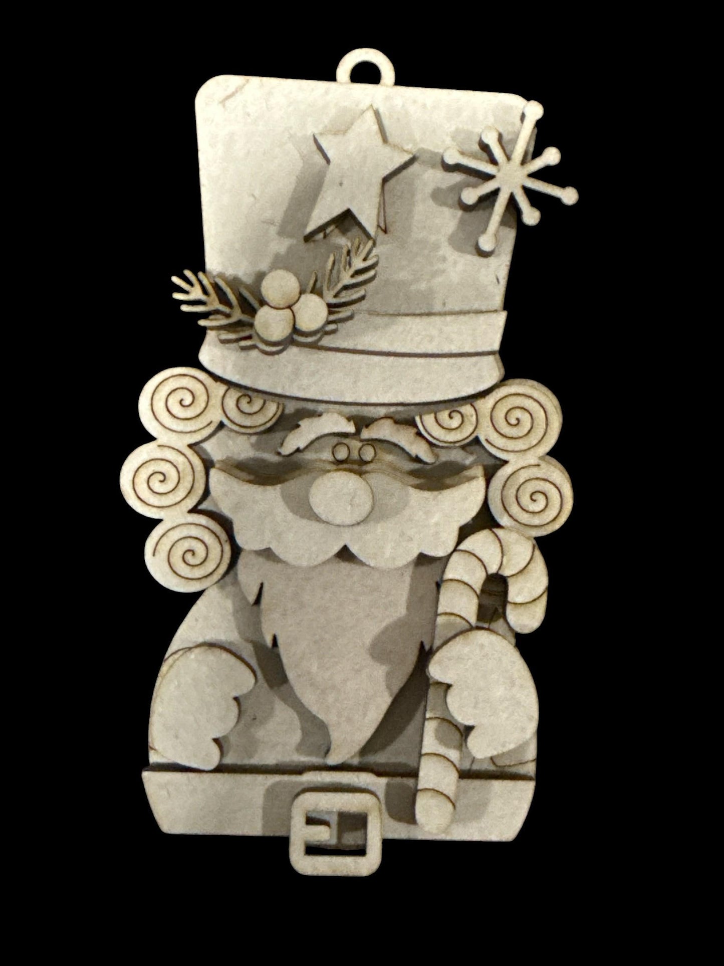 DIY Nutcracker Collection Ornaments, Unfinished Nutcracker, Mouse, Santa, Nutcracker Ornament