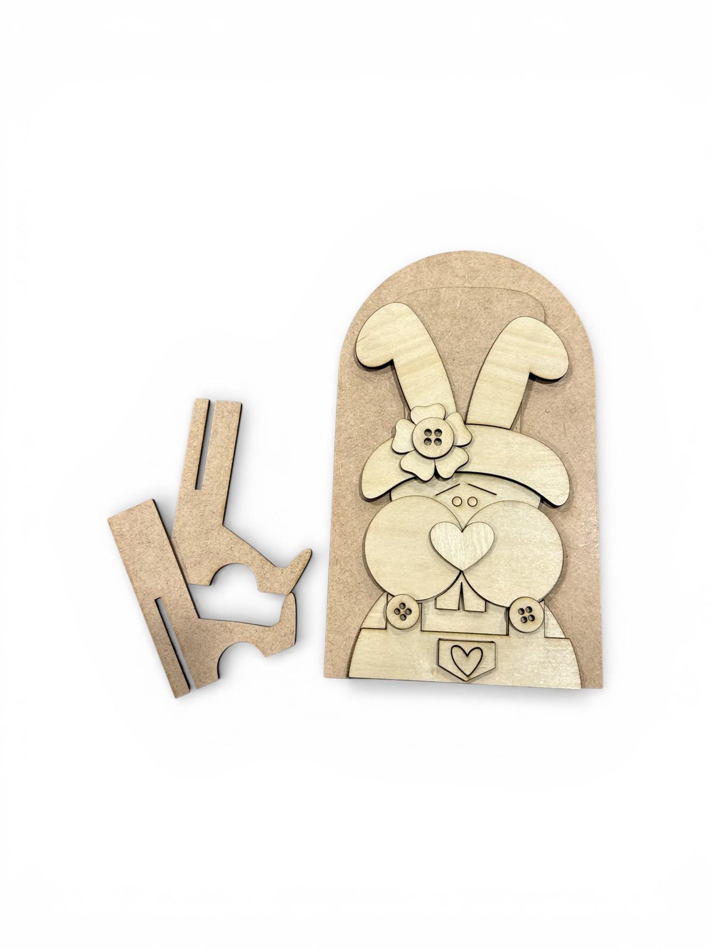 DIY Primitive Breadboard Bunny Hop Easter Bunny Shelf Sitter, Easter Fun, Shelf Sitter, Spring Unfinished, Primitive bunny to paint