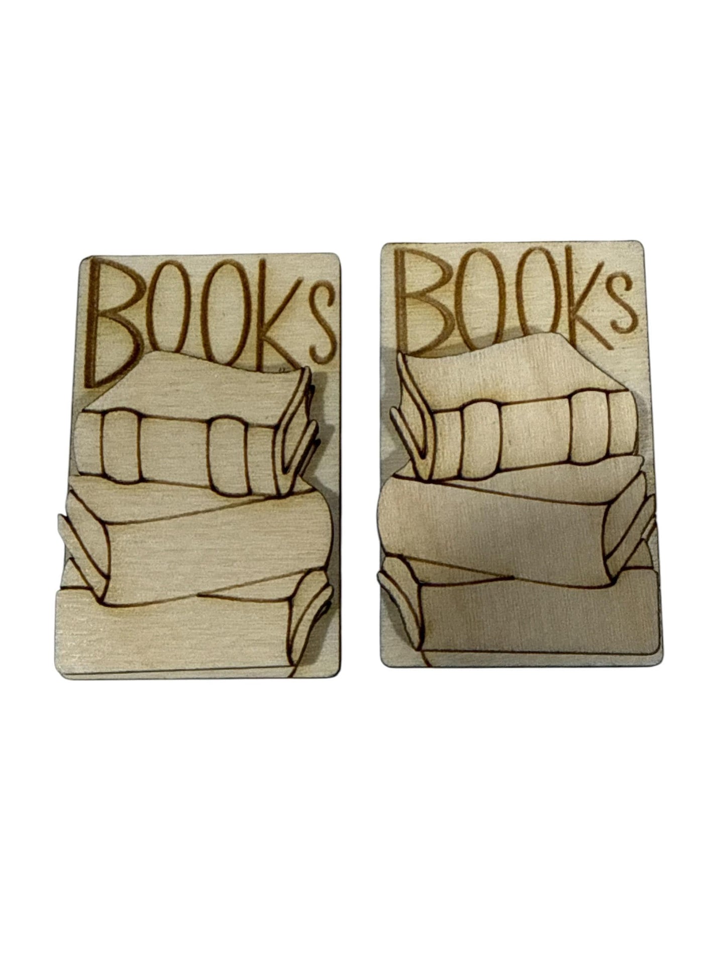 DIY 2" Book Lover Claw Clip, Books Claw Clip Blank, Unfinished Claw Clip,