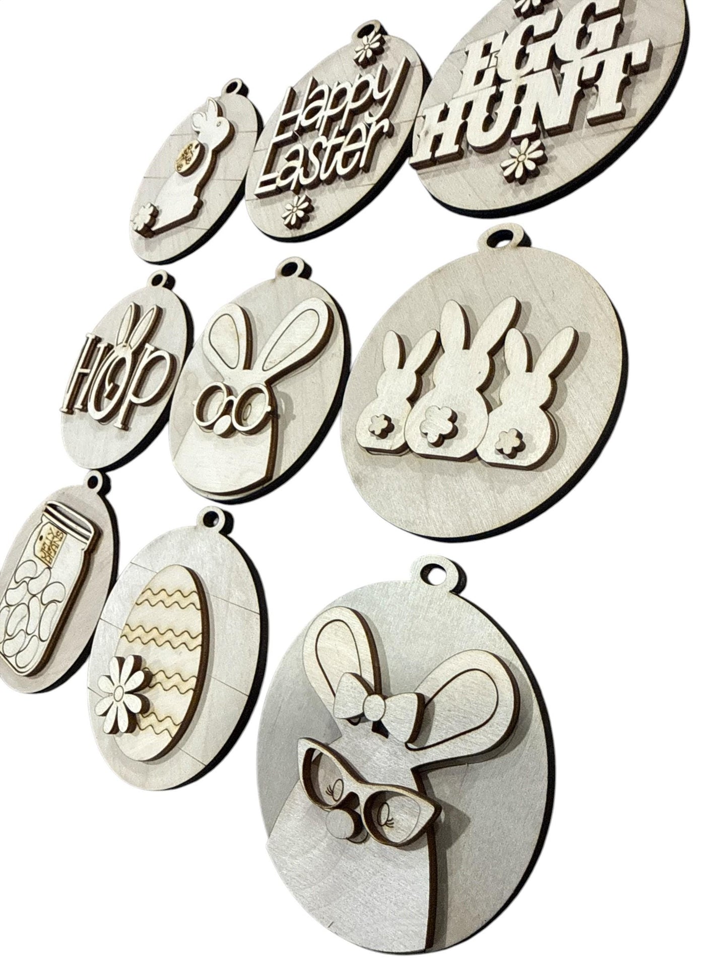 DIY Easter Ornaments, Set Ornaments, DIY Ornaments, Spring