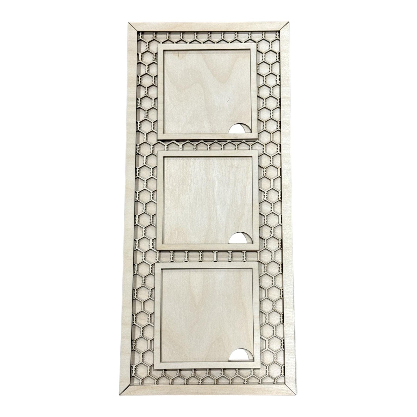 DIY Chicken Wire Frames for Square Frames, Wood Framed Sign, Mantel Deco, Home Decor, Shelf Sitter, Frames Interchangeable 4.25" Squares