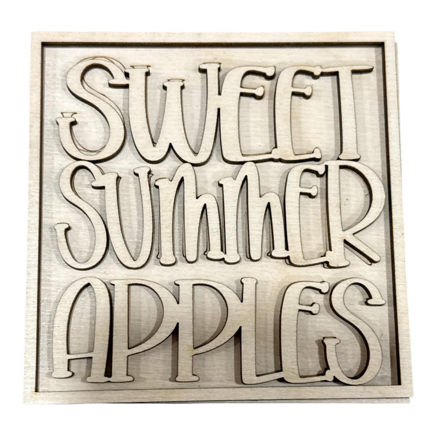 DIY Apple Ladder Inserts, Ladder Inserts DIY, 4.25" Squares for inserts, Leaning ladder inserts, Duck, 4th of July