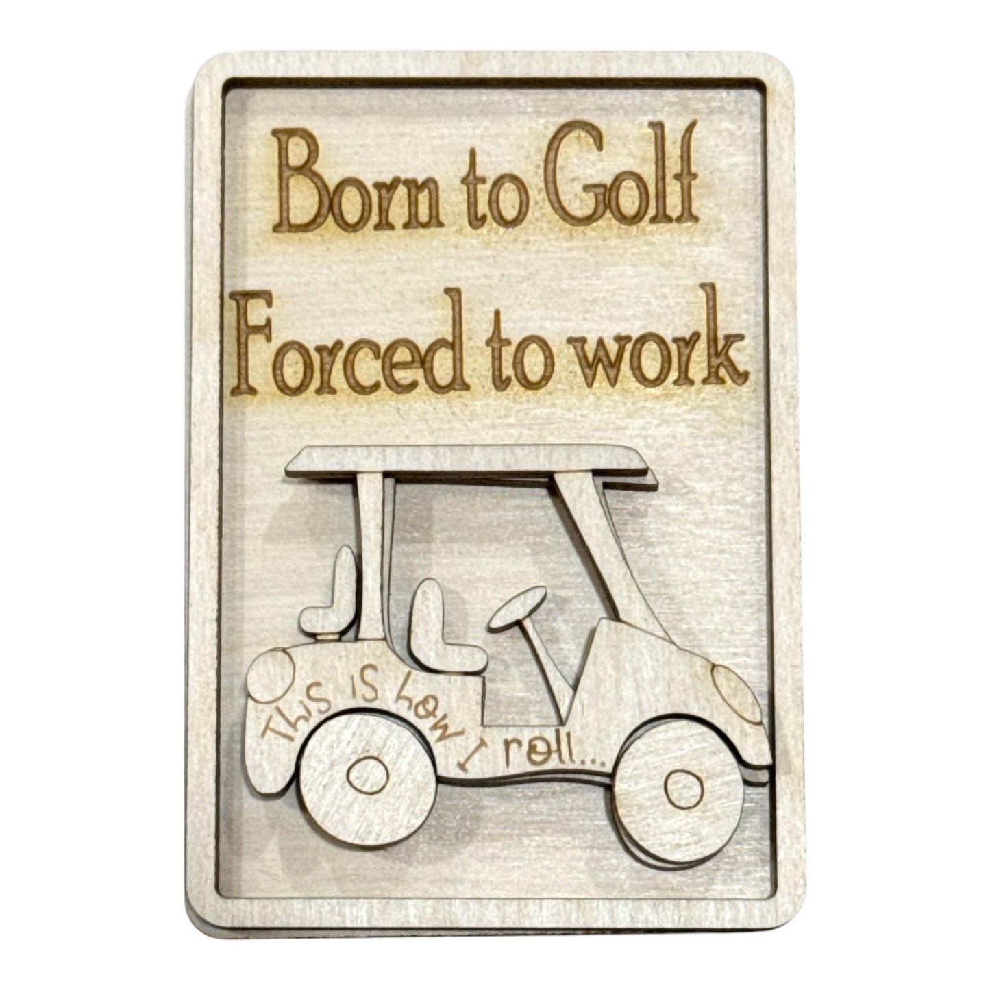 DIY Golf Magnet Set, Unfinished, Everyday, Fridge Magnets DIY, Unfinished