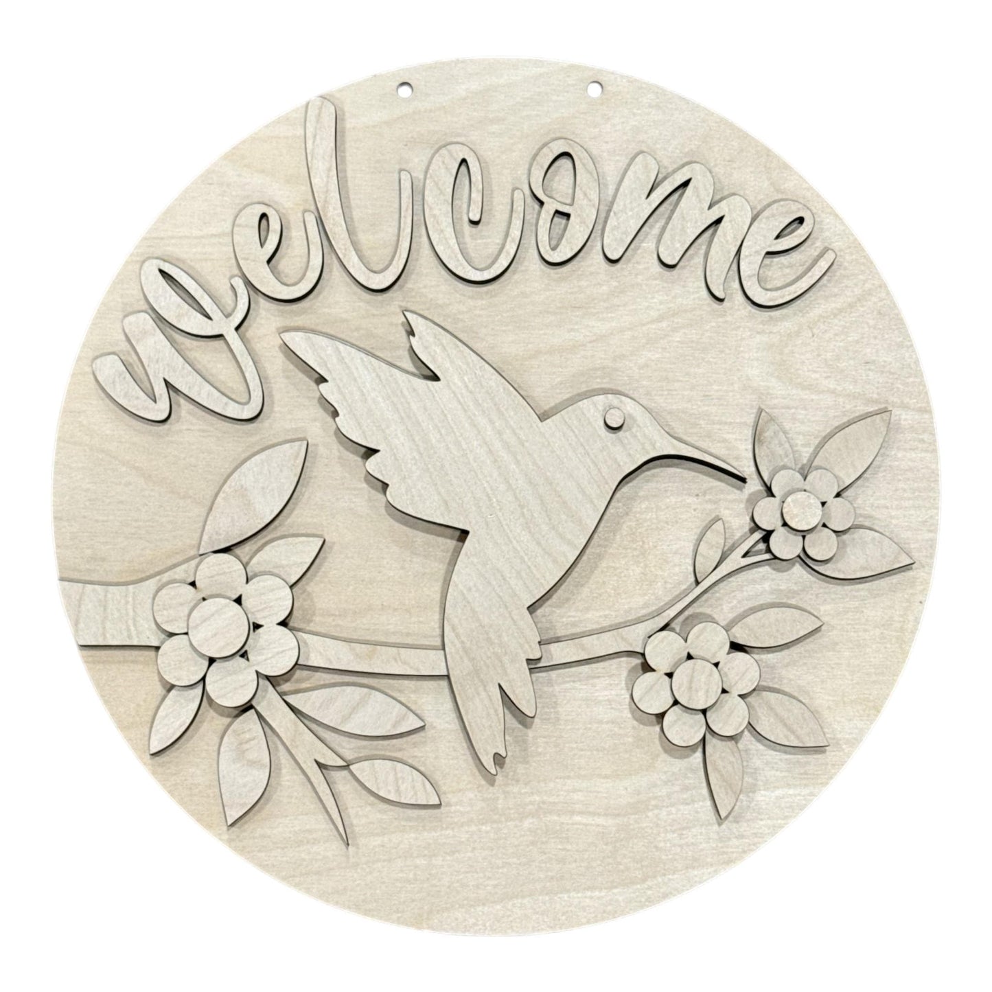 DIY Bless This home Door Hanger, Unfinished Door Hanger: DIY Door Hanger