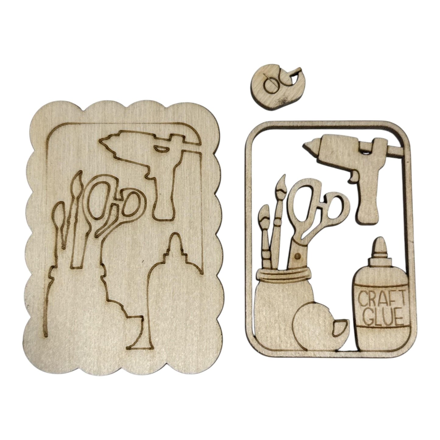 DIY Crafters Magnet Set, Magnet, Fridge Magnets DIY, Unfinished