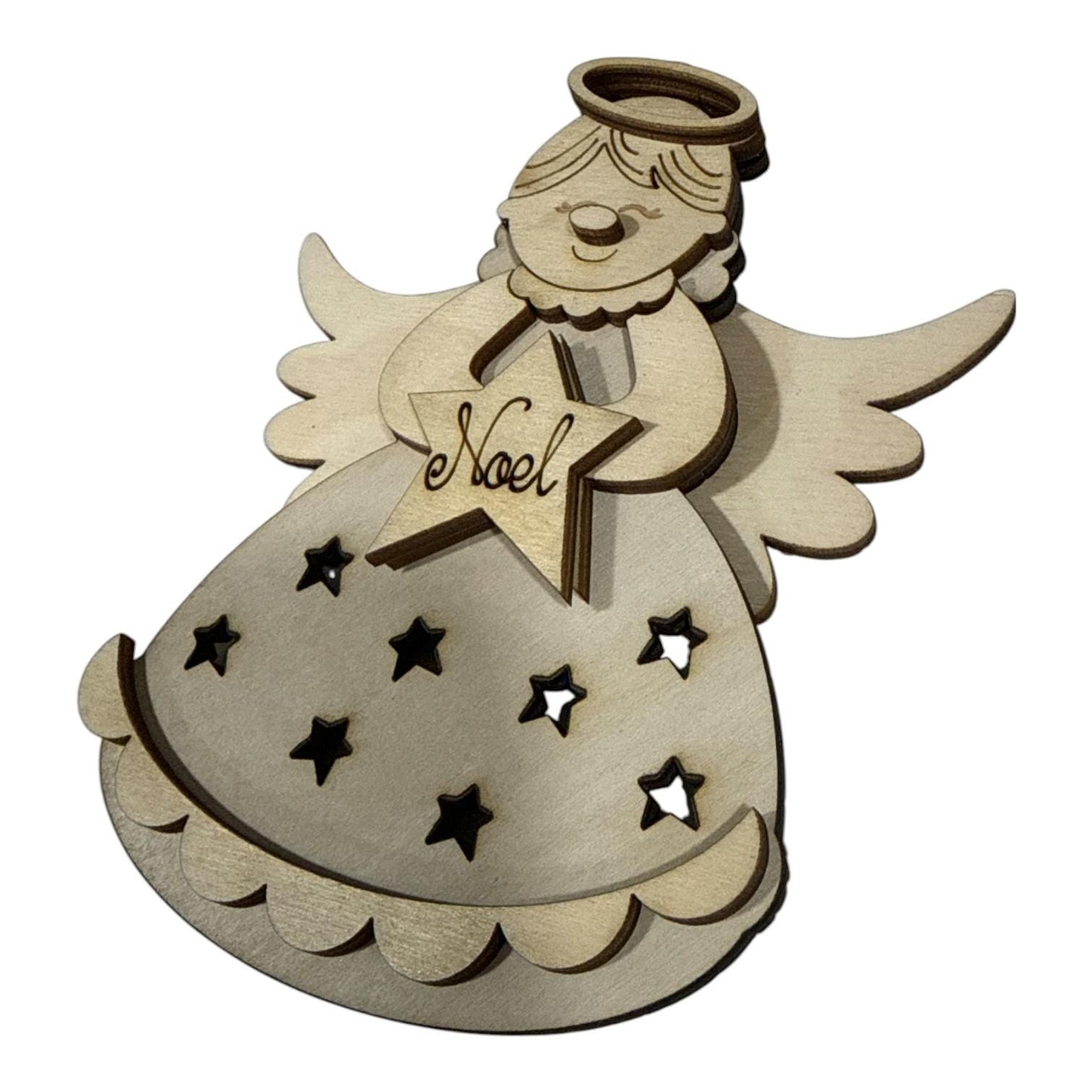 DIY Noel Angel Ornaments, Unfinished Ornaments, Angels Unfinished Wooden Ornaments