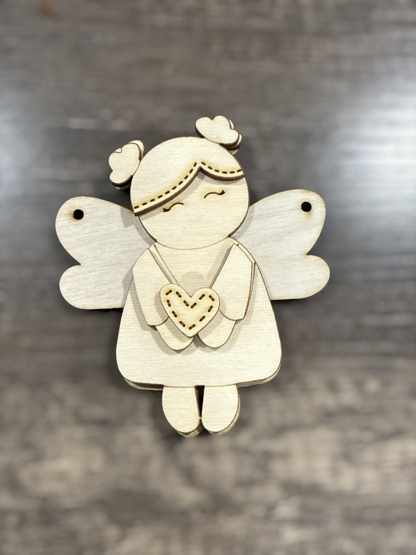 DIY Birthstone Angel Ornaments, Unfinished Ornaments, Angels Unfinished Wooden Ornaments
