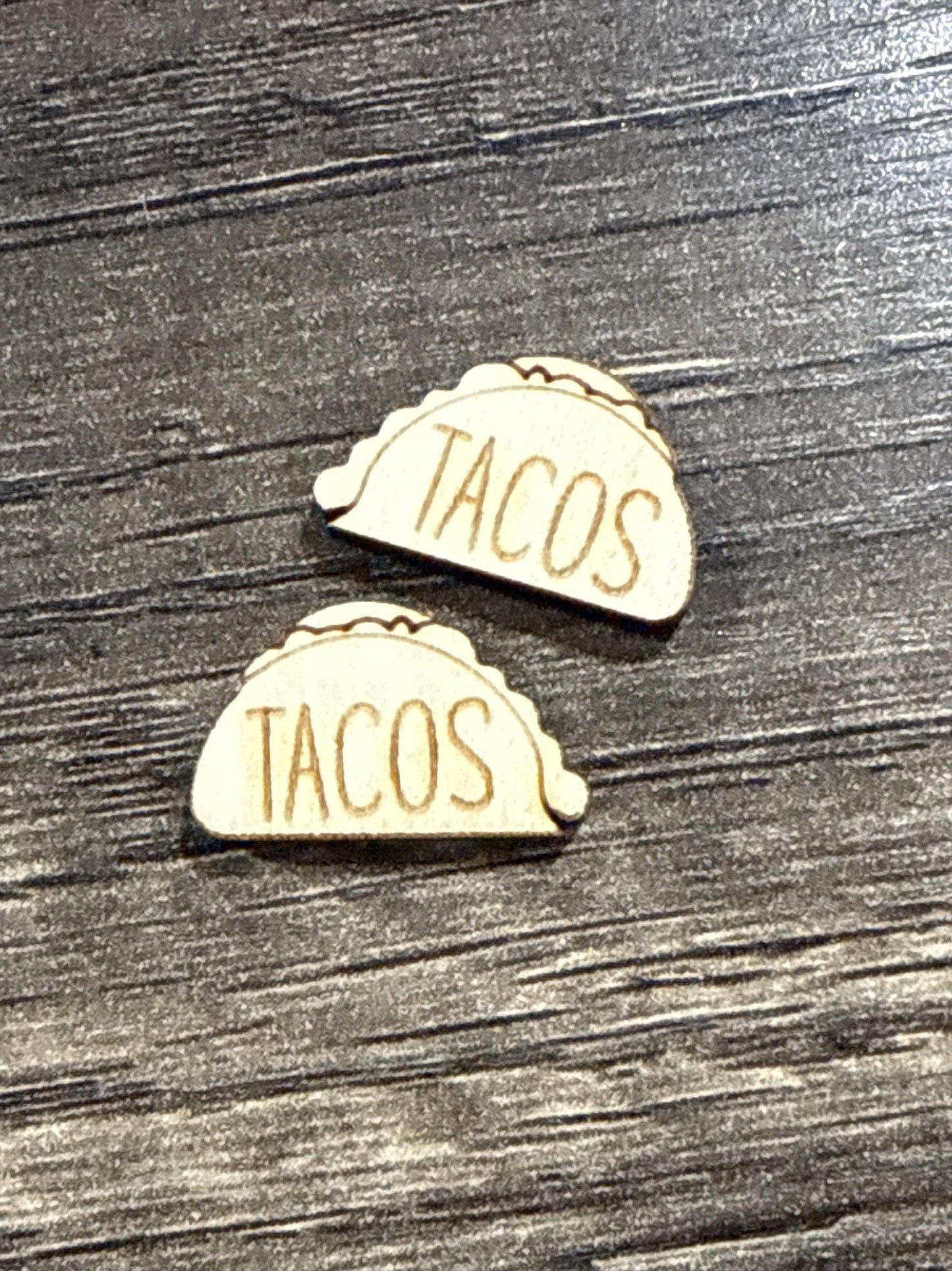 DIY Taco Earrings, Unfinished, Taco Night Earrings
