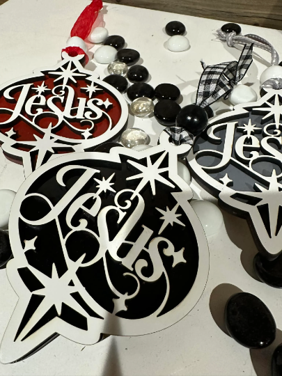 Jesus Christmas Ornament/ Jesus / Christmas Ornament / Jesus Ornament