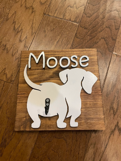 Leash Holder / 3D dog leash holder/dog lovers/ leash hook