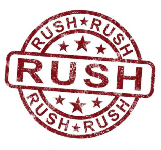 Rushed Shipping