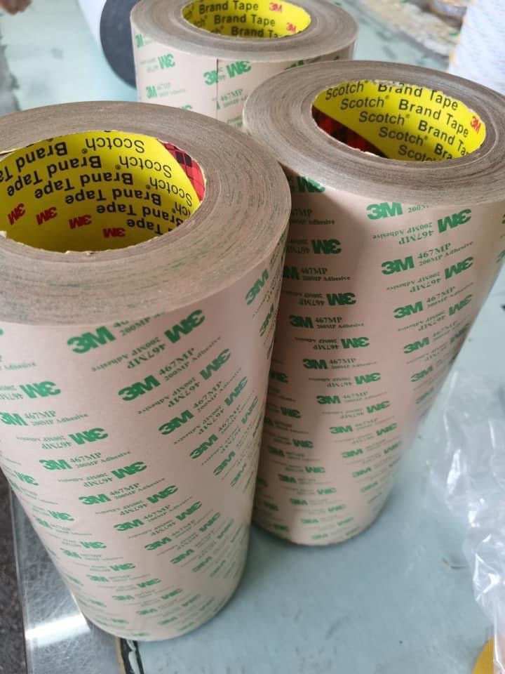 3M 467MP Double Sided Adhesive Tape Roll | Trim Tape | Double Side Tape For Laser Crafting | 3M Tape For Wood Crafting / 12"x60 yards