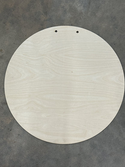 DIY Door Hanger Blanks, Rounds