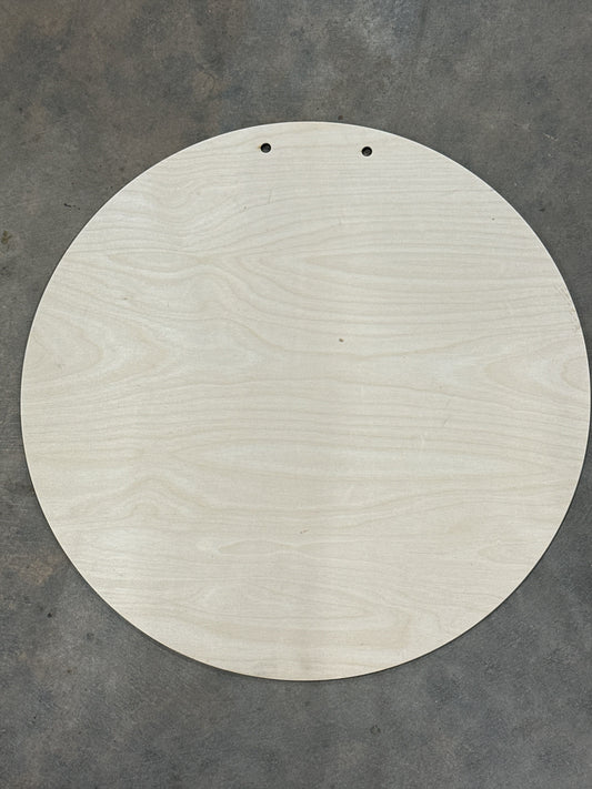 DIY Door Hanger Blanks, Rounds