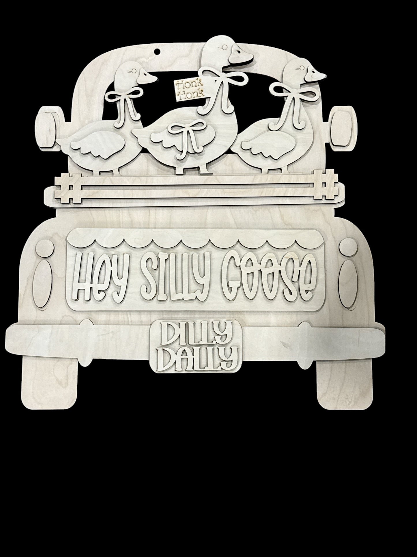 DIY Silly Goose Truck Insert, Interchangeable