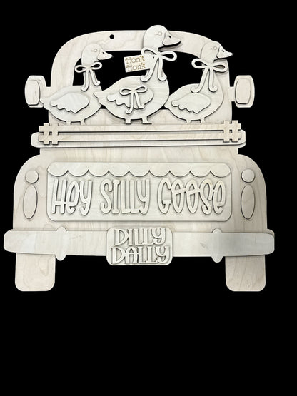 DIY Silly Goose Truck Insert, Interchangeable