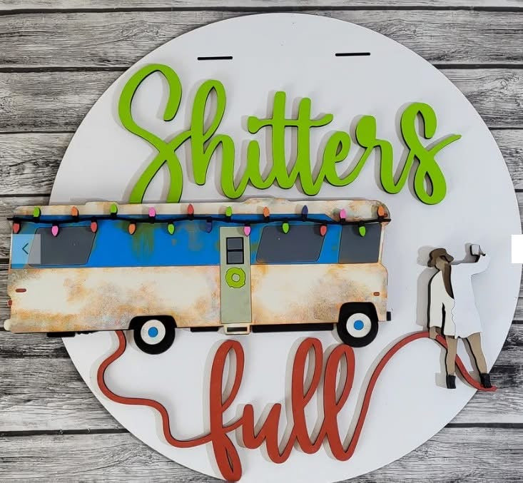 DIY Shitters full with camper Unfinished