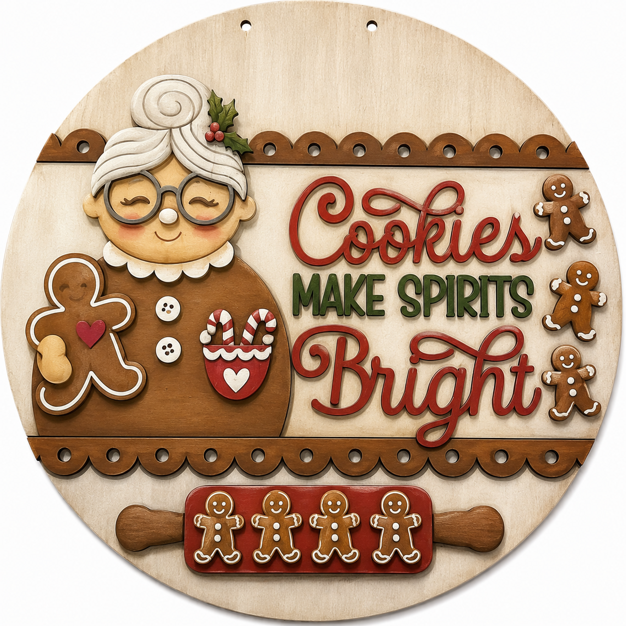 DIY Cookies Makes spirits Bright