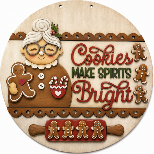 DIY Cookies Makes spirits Bright