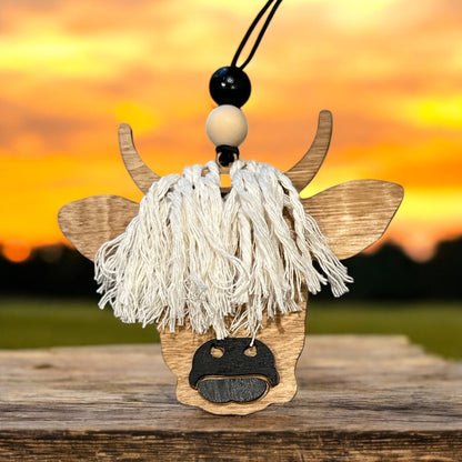 Highland Cow Car Charm | WS