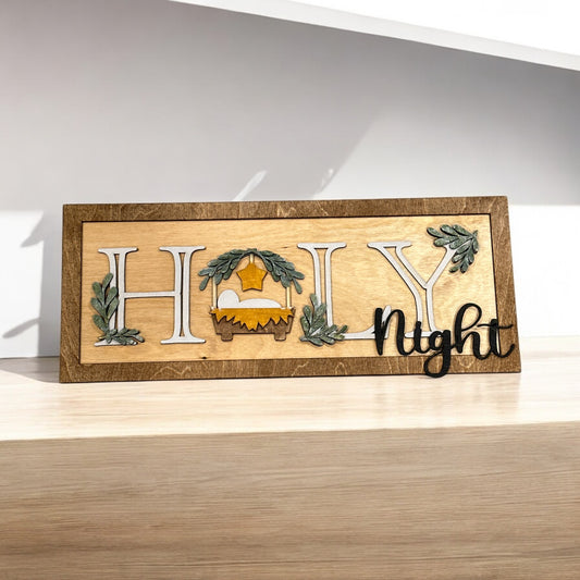 HOLY NIGHT SIGN