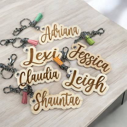 Custom Name Keychain