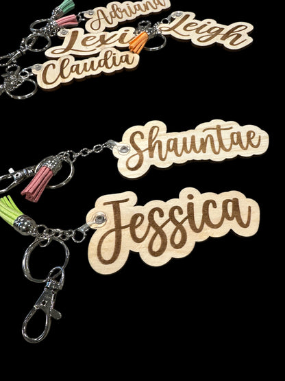 Custom Name Keychain