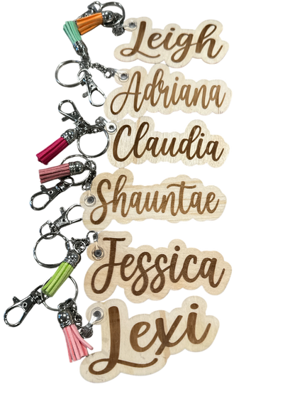 Custom Name Keychain