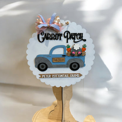 CARROT PATCH DOOR HANGER 16”