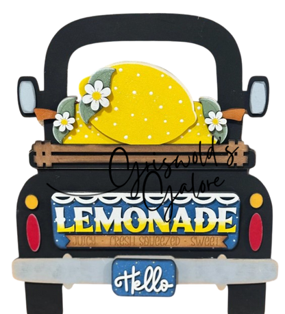 DIY Fresh Squeezed Lemons Truck Insert