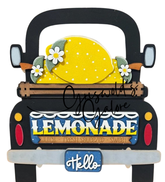 DIY Fresh Squeezed Lemons Truck Insert