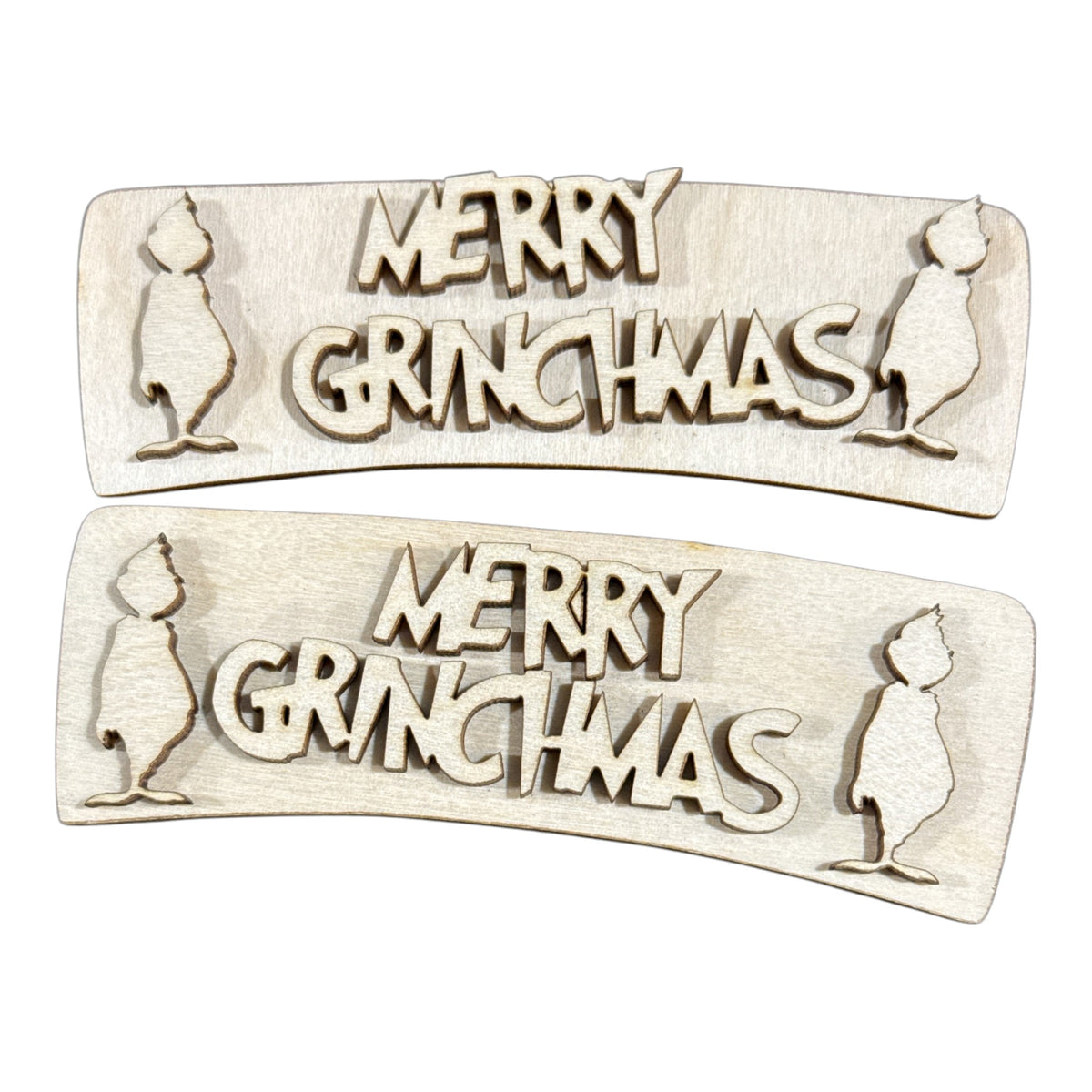 DIY Merry Grinchmas Hair Clip, Unfinished