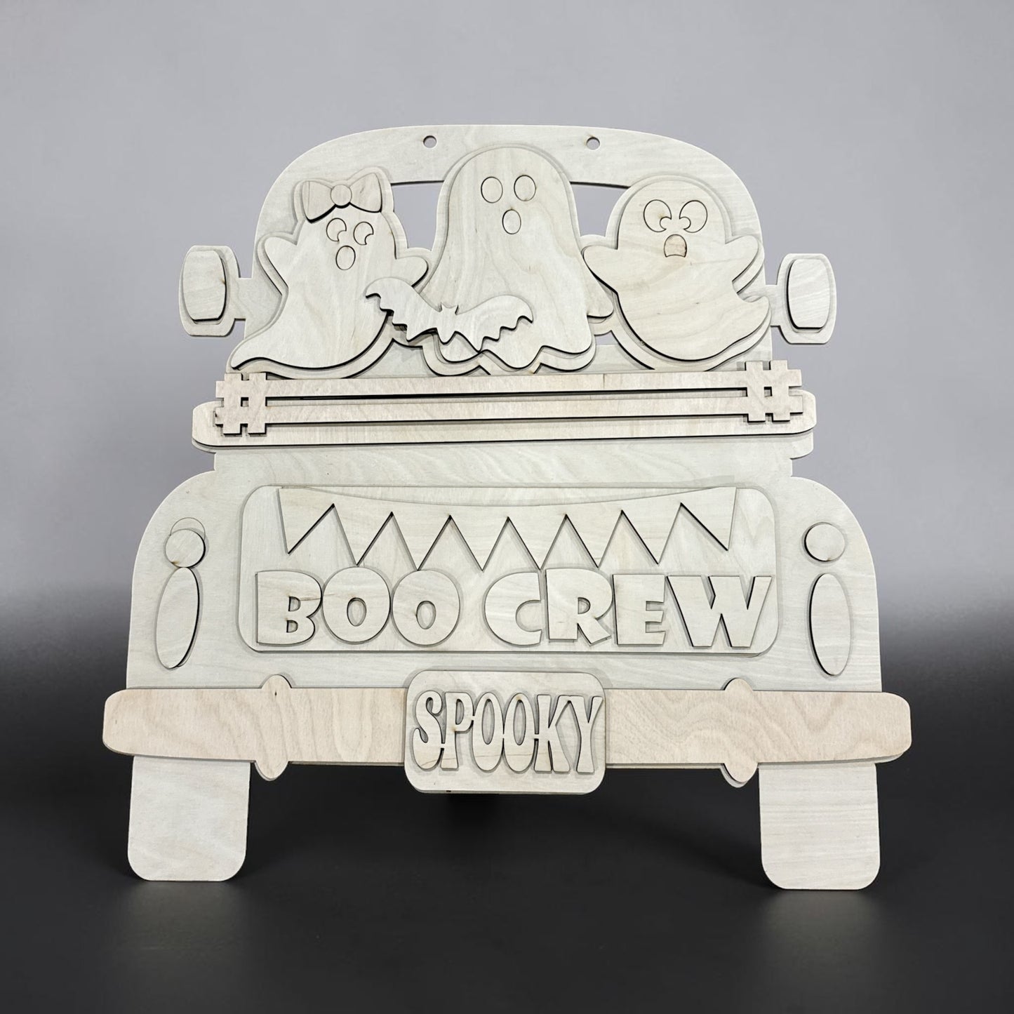 DIY 22" Boo Halloween Truck Insert