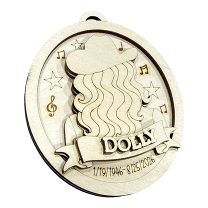 DIY Dolly Ornament, Unfinished