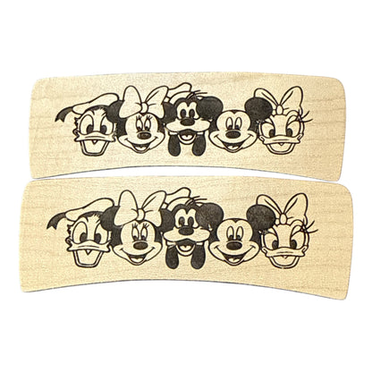 DIY Mouse and His Friends Hair Clip,